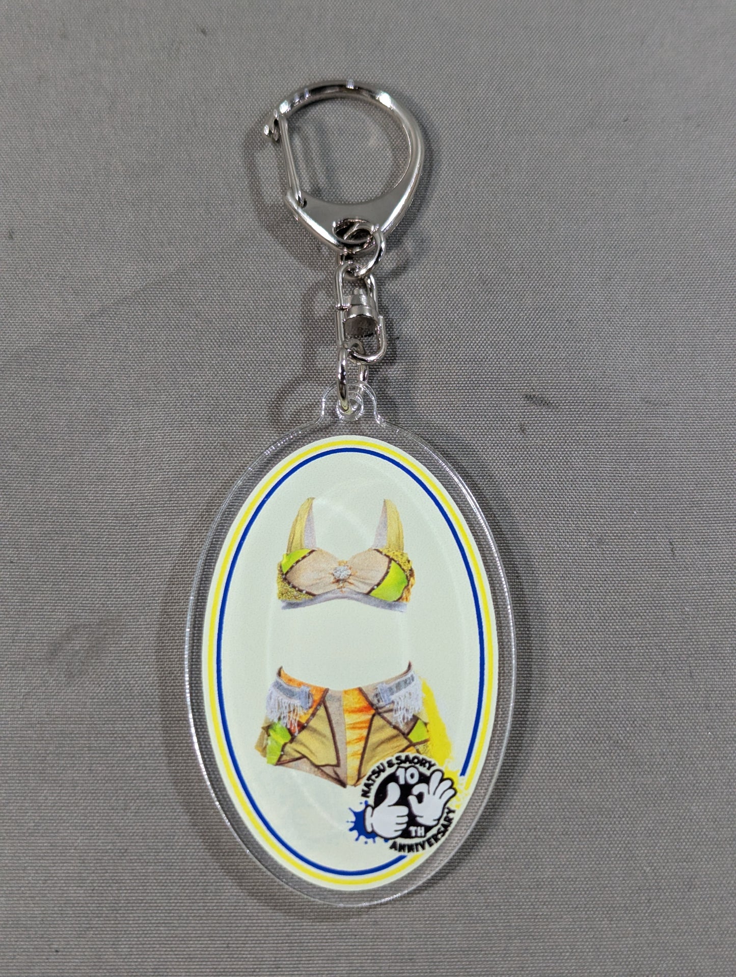 NATSUPOI Random Costume Acrylic Keychains (1) (NATSU&SAORY)
