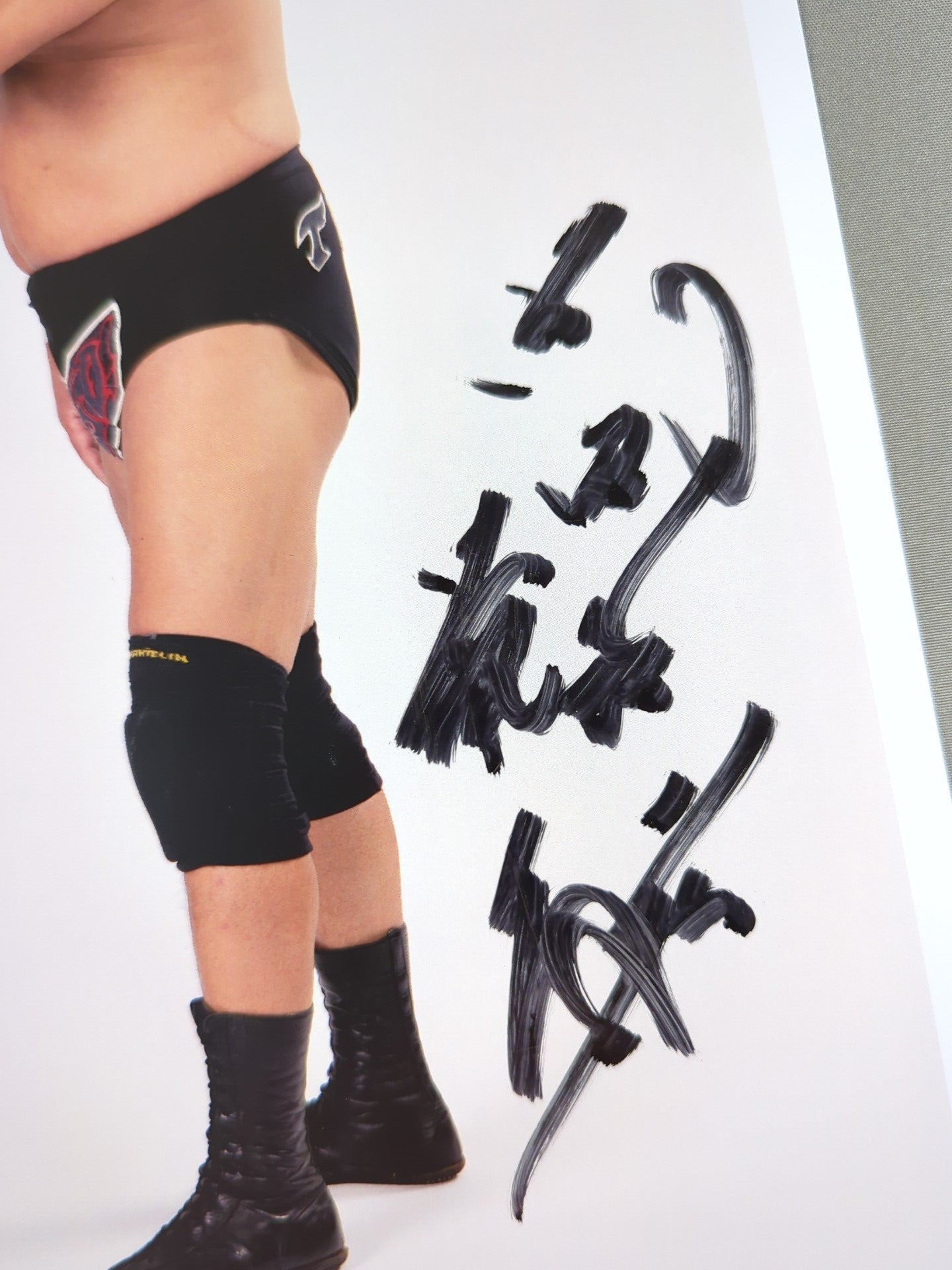 Tetsuhiro Kuroda  hand signed autograph Pro-Photo (A-1)