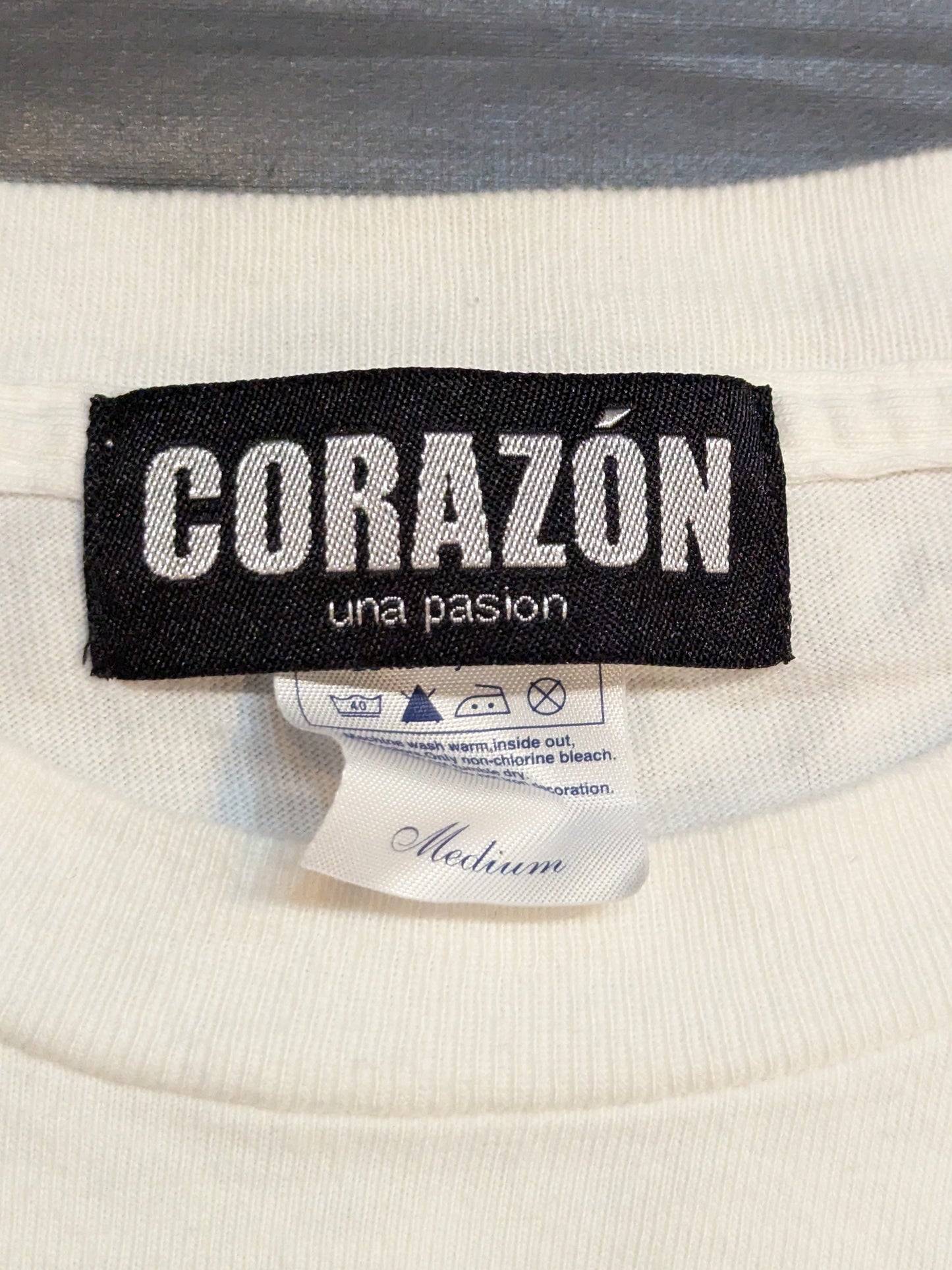 Yuji Nagata × CORAZON "nagata ROCK?" Long sleeve T-shirt