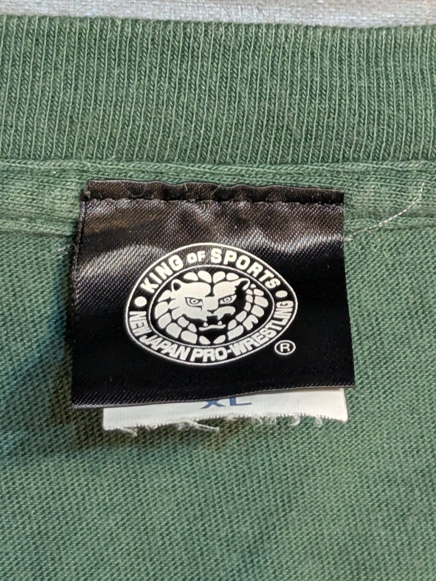 Hiroshi Tanahashi "GO ACE" T-shirt (Ivy Green)