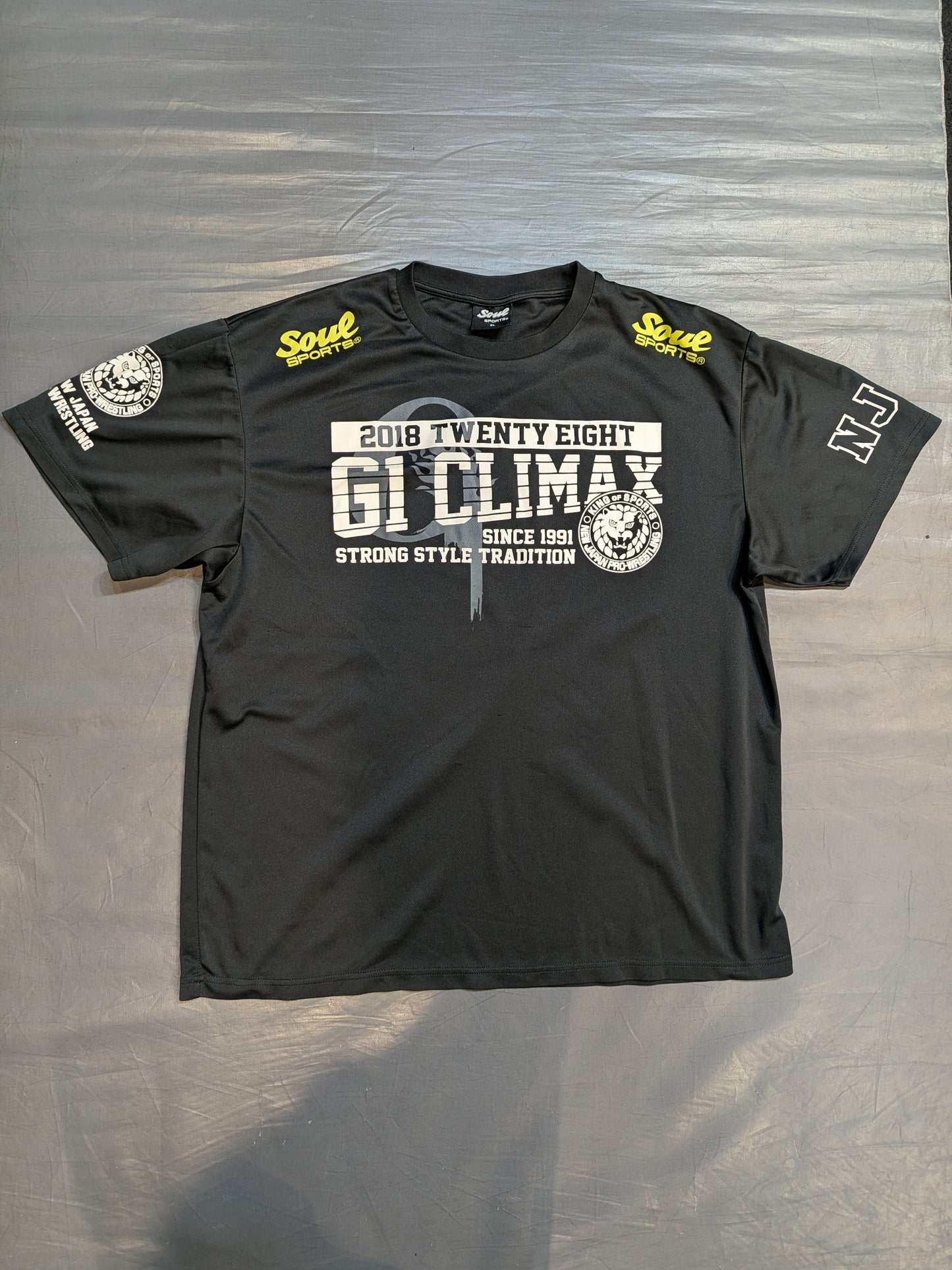 G1 CLIMAX 28 Tournament Commemorative SOUL SPORT Dry T-Shirt