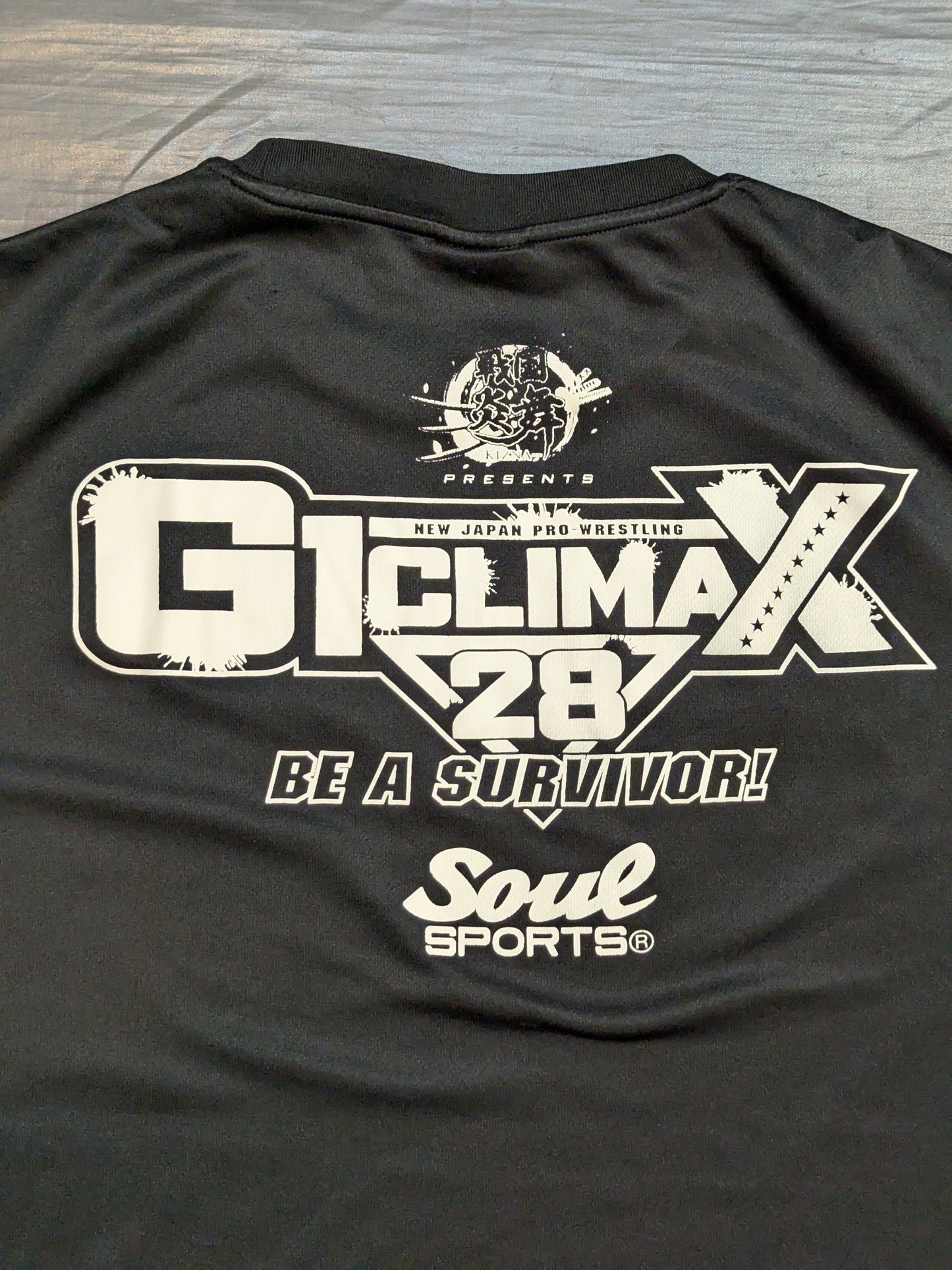 G1 CLIMAX 28 Tournament Commemorative SOUL SPORT Dry T-Shirt