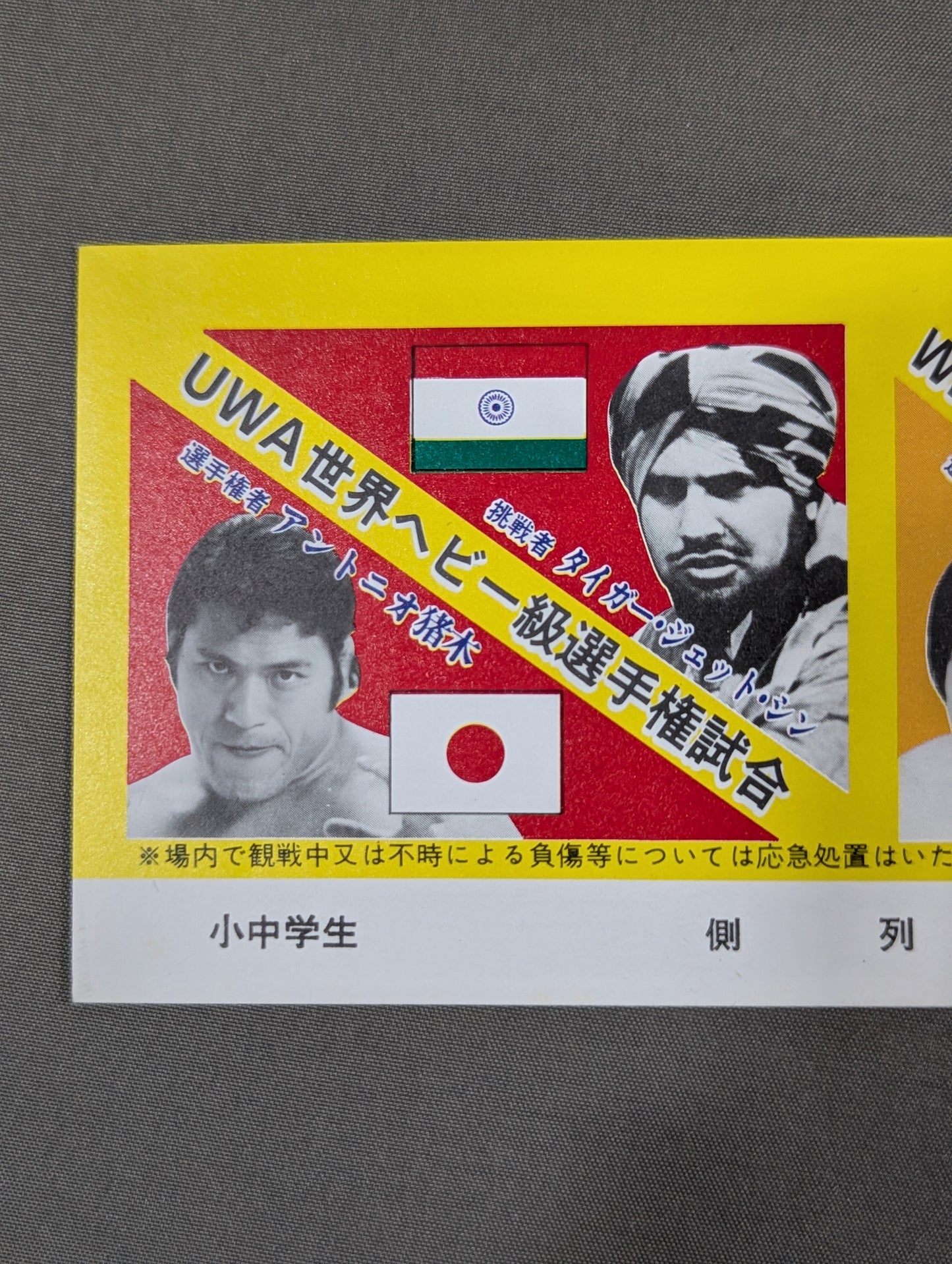 ★UWA世界ヘビー級選手権試合★ アントニオ猪木vsタイガー・ジェット・シン