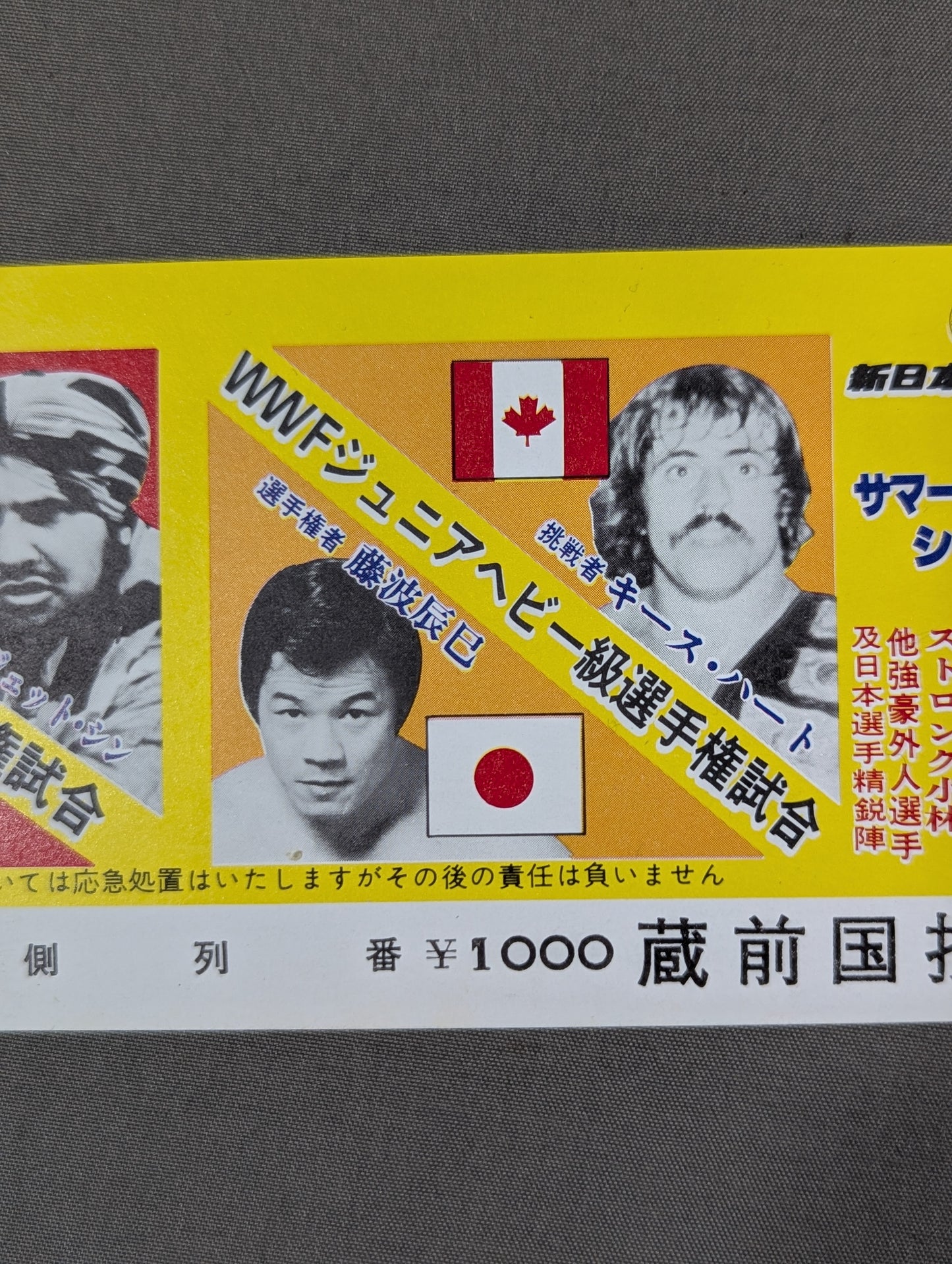 ★UWA世界ヘビー級選手権試合★ アントニオ猪木vsタイガー・ジェット・シン