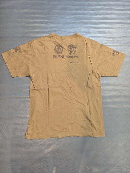 Yota Tsuji × Marlowe Collaboration T-Shirt (Brown)