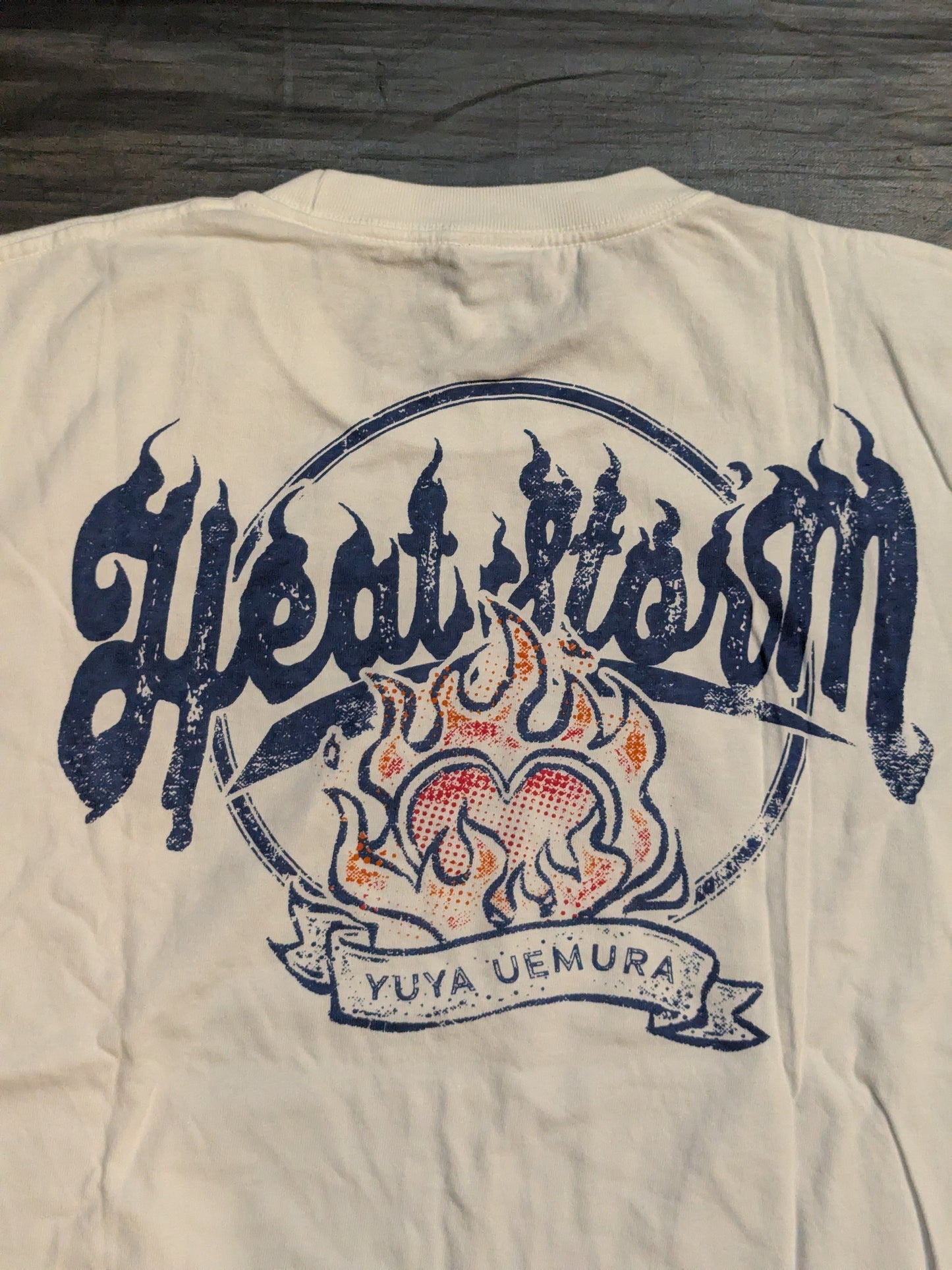 上村優也「HEAT STORM」Tシャツ(2024)