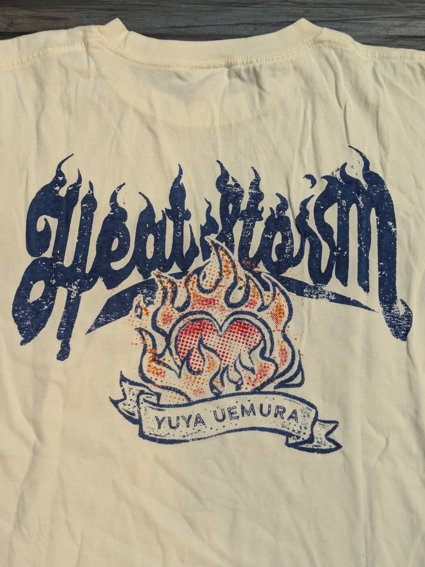上村優也「HEAT STORM」Tシャツ(2024)