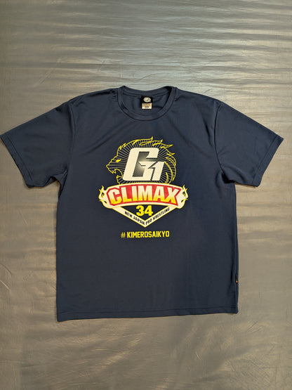 G1 CLIMAX 34 Tournament Commemorative Dry T-Shirt