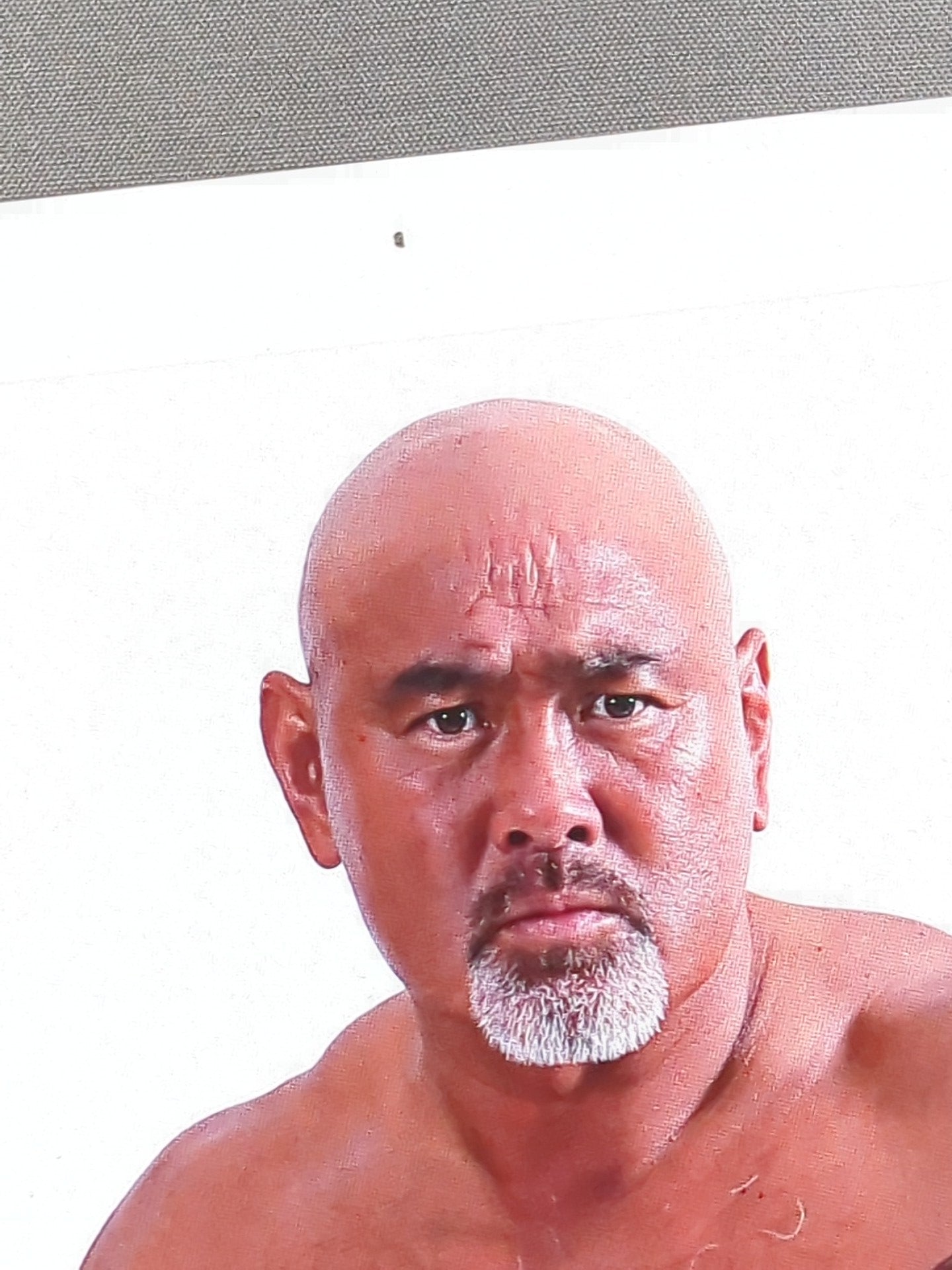 ☆WRESTLE-1☆ 武藤敬司 直筆サイン入りオフィシャルポートレート(No