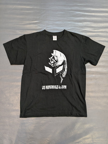 BUSHI 'JET BLACK DEATH MASK' T-SHIRT