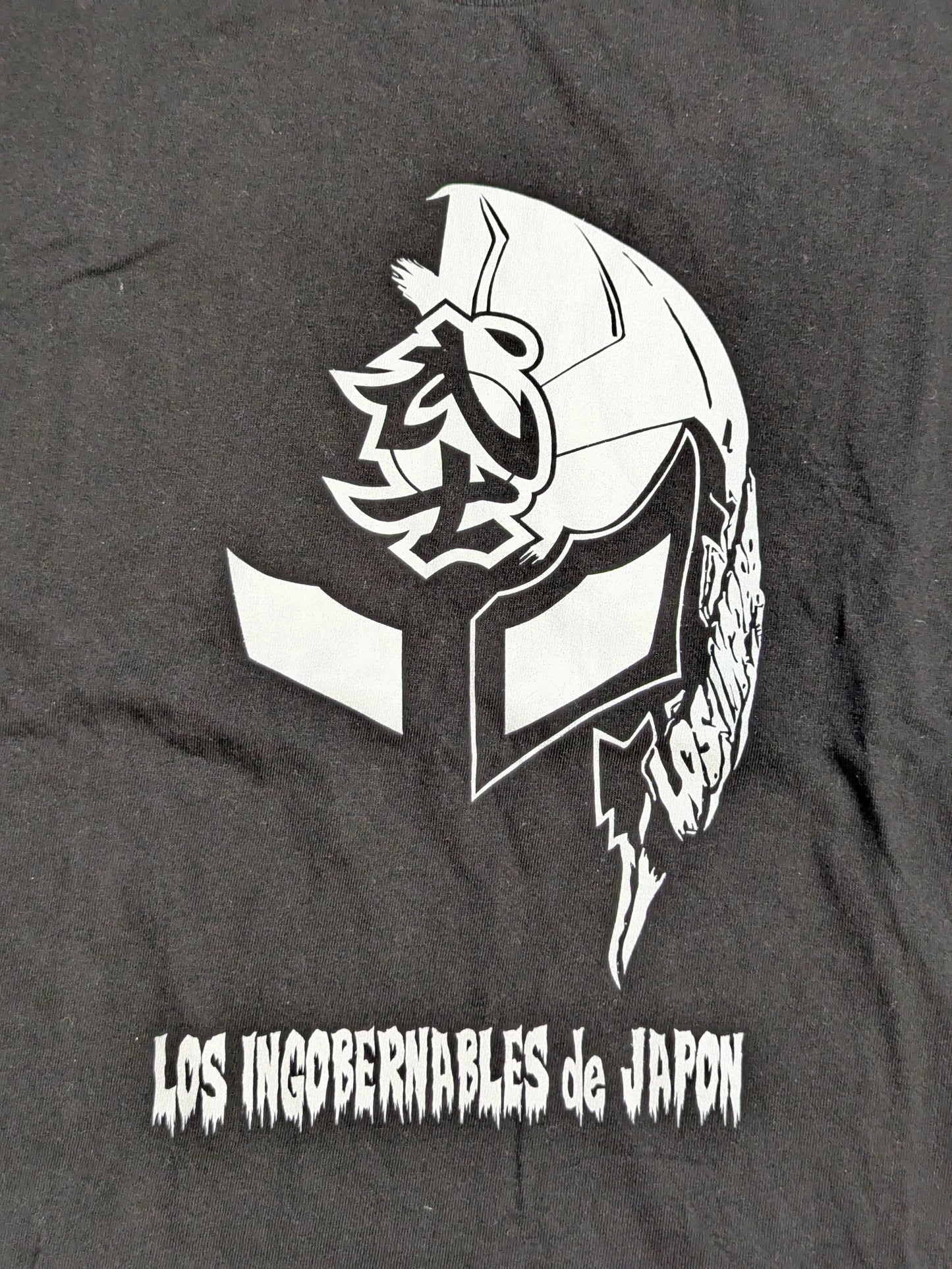 BUSHI 'JET BLACK DEATH MASK' T-SHIRT
