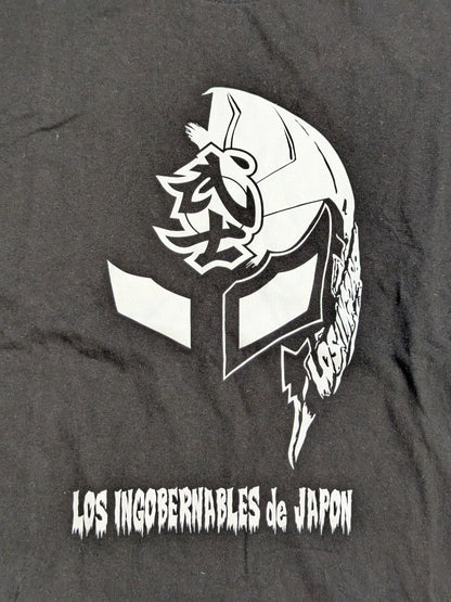 BUSHI 'JET BLACK DEATH MASK' T-SHIRT