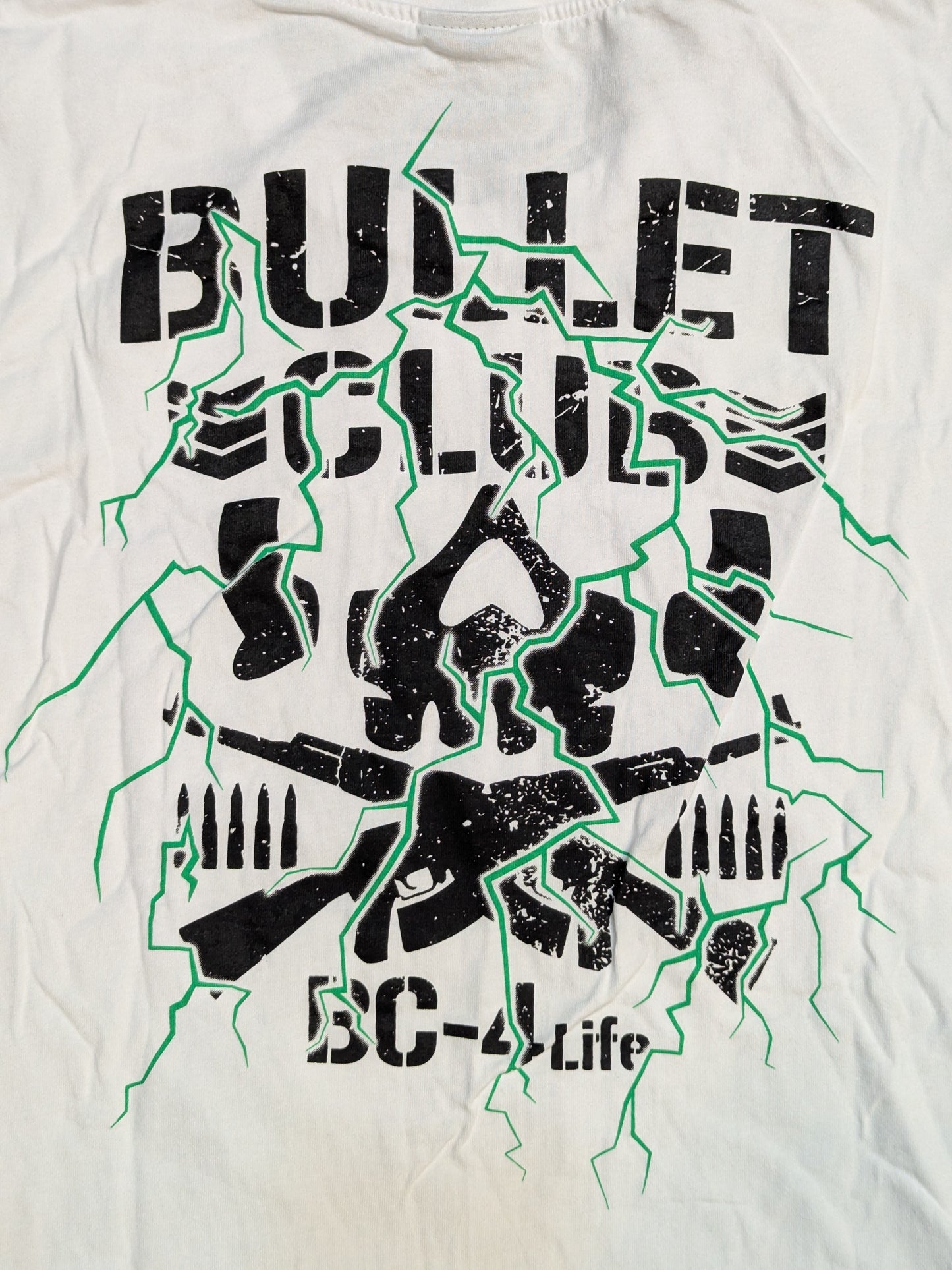 BULLET CLUB×アベイル Tシャツ①(ホワイト)