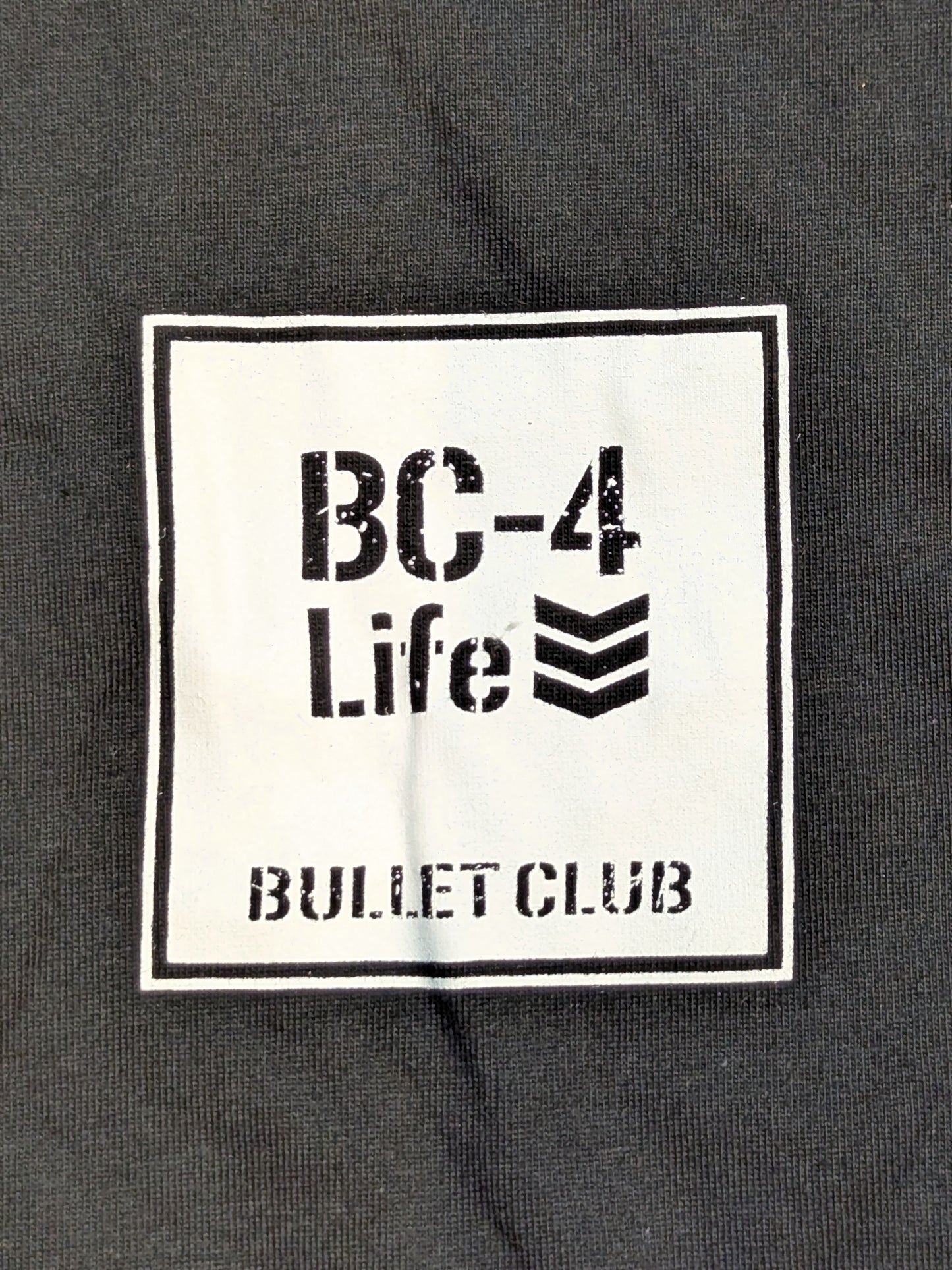 BULLET CLUB×アベイル「BC-4 Life」Tシャツ(ブラック)