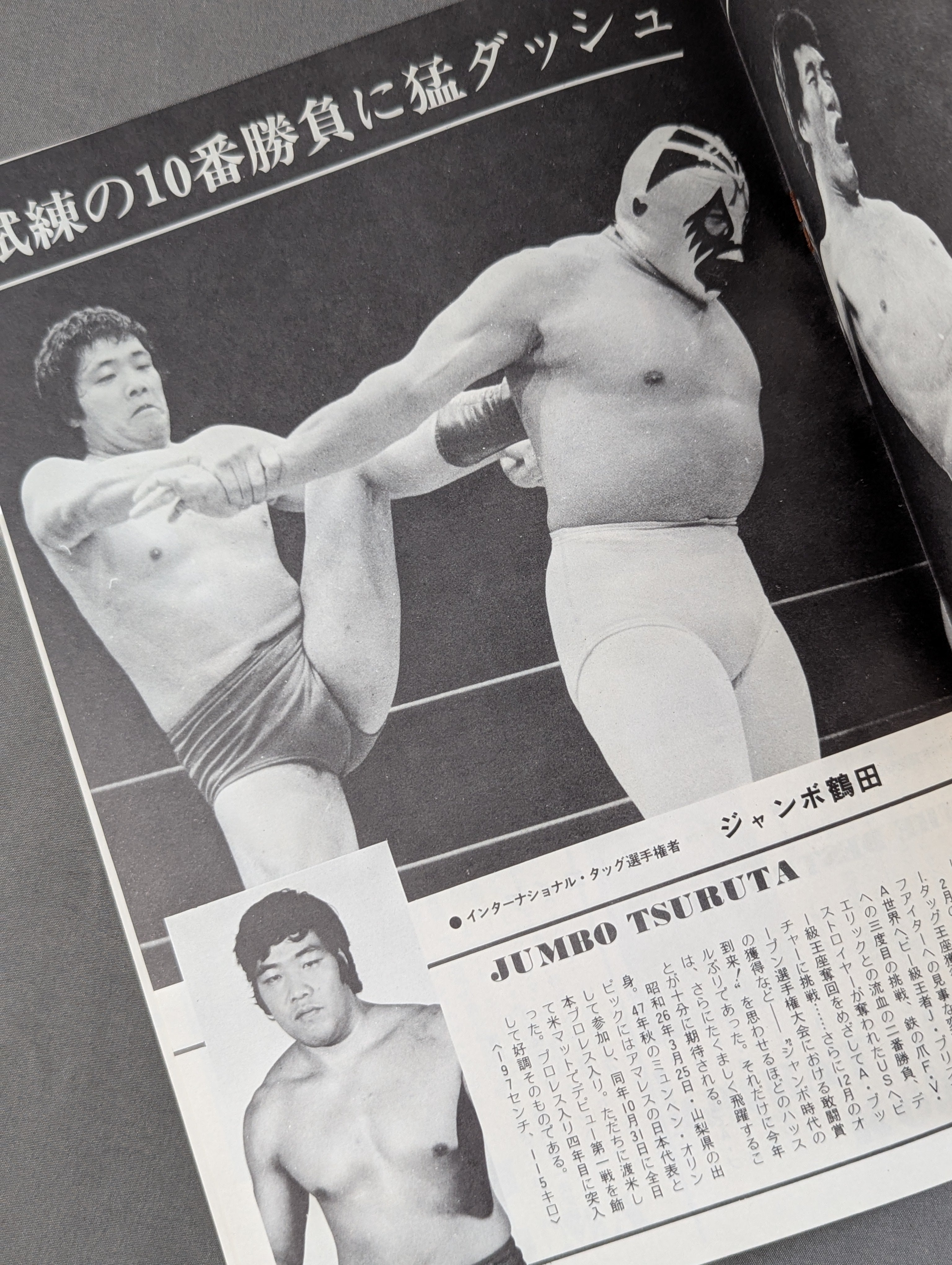 ☆鶴田vsバーン・ガニア☆ 76エキサイト・シリーズ – 闘道館