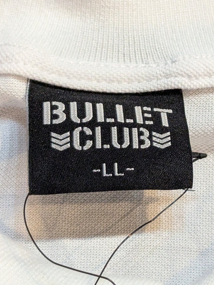 BULLET CLUB × Avale "BC-4 Life" Polo Shirt (1) (White)