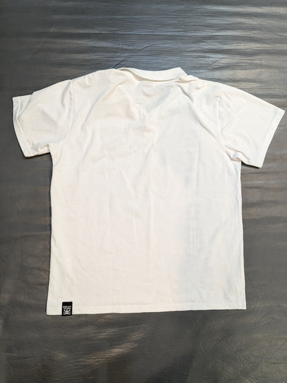 BULLET CLUB × Abayle 'BC-4 Life' Polo Shirt (2) (White)