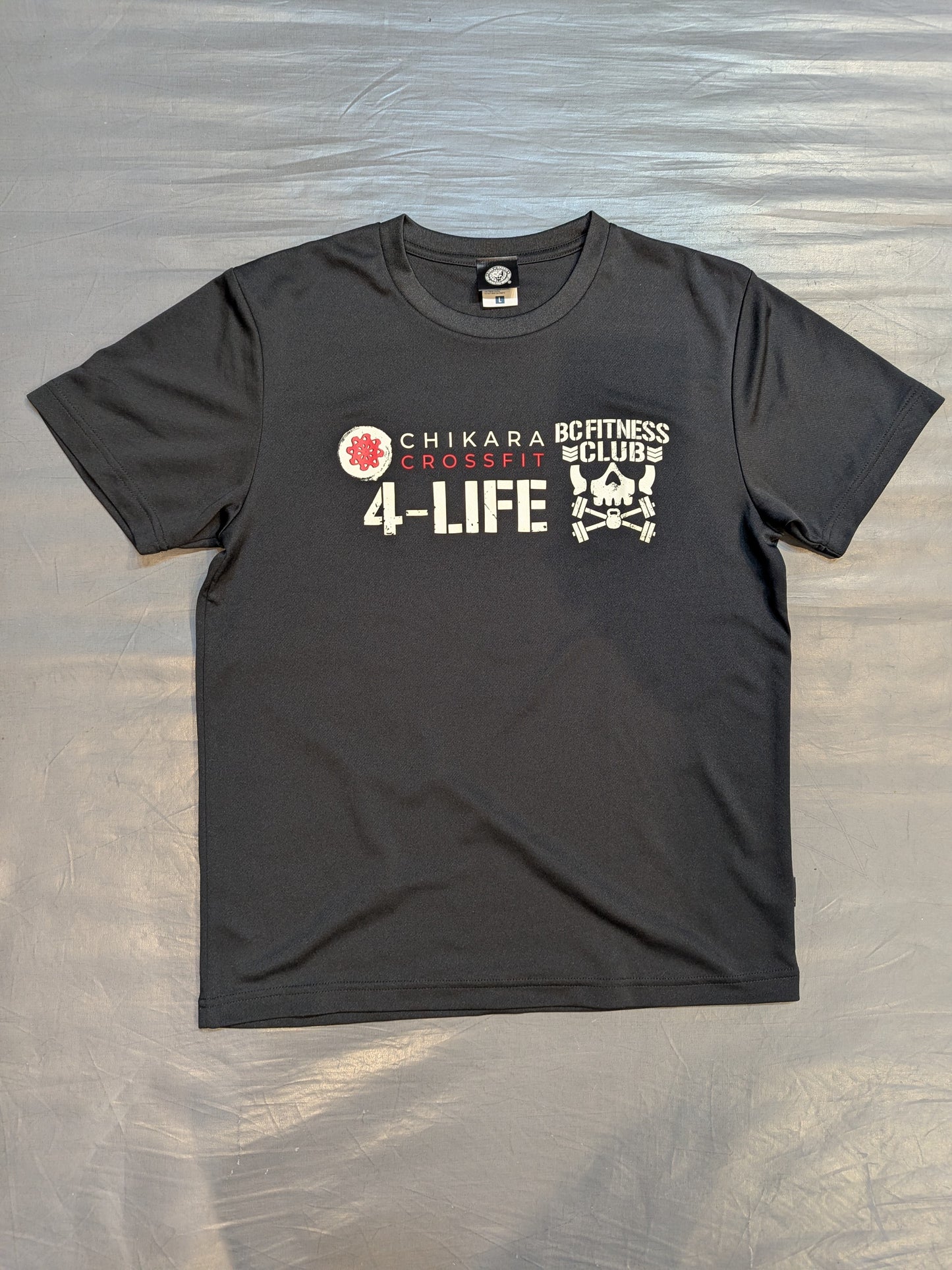 Taiji Ishimori × CHIKARA CROSSFIT 'BC FITNESS CLUB' Dry T-Shirt