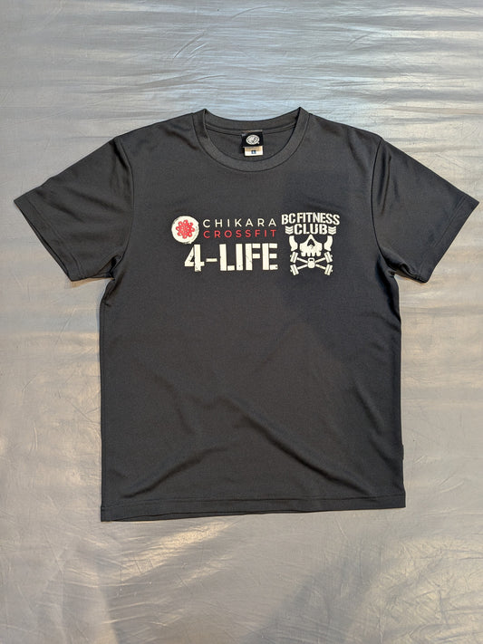 石森太二×CHIKARA CROSSFIT「BC FITNESS CLUB」ドライTシャツ