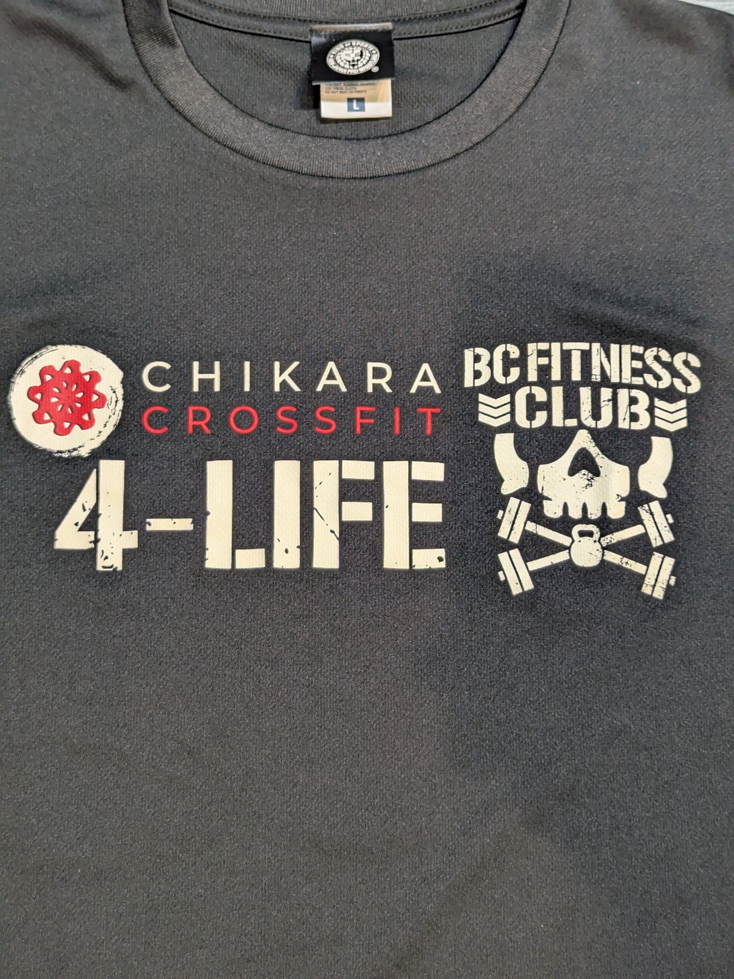 Taiji Ishimori × CHIKARA CROSSFIT 'BC FITNESS CLUB' Dry T-Shirt
