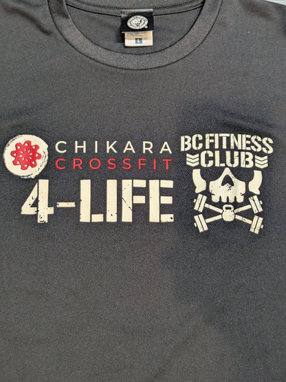 Taiji Ishimori × CHIKARA CROSSFIT 'BC FITNESS CLUB' Dry T-Shirt