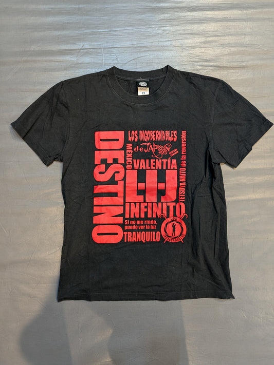 内藤哲也×L・I・J Tシャツ(ブラック×レッド)