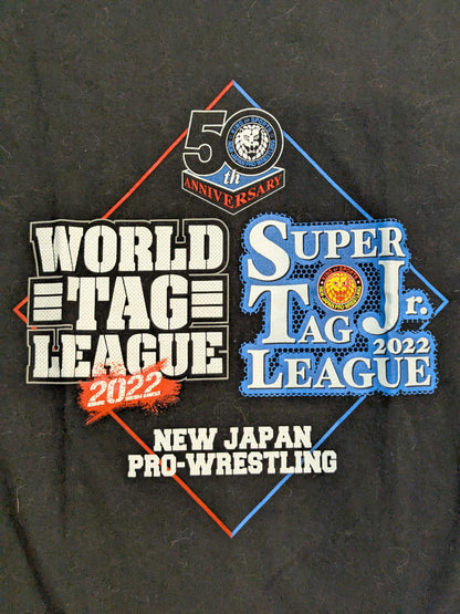 WORLD TAG LEAGUE 2022 & SUPER Jr. TAG LEAGUE 2022 Tournament Commemorative T-Shirt