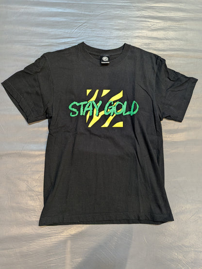 YOSHI-HASHI「STAY GOLD BISHAMON」Tシャツ