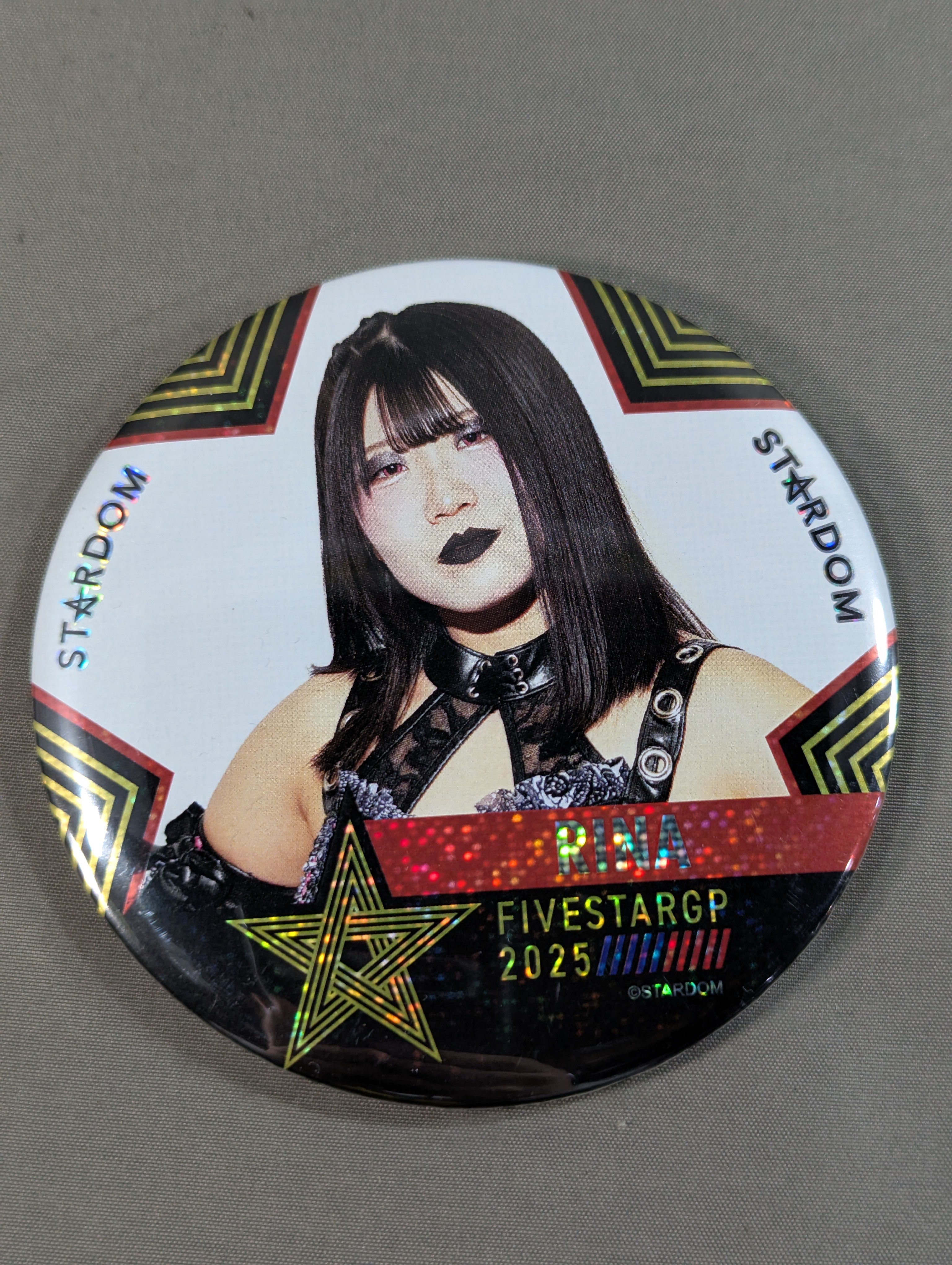 吏南 5☆STAR GP 2025 ランダム缶バッジ – 闘道館