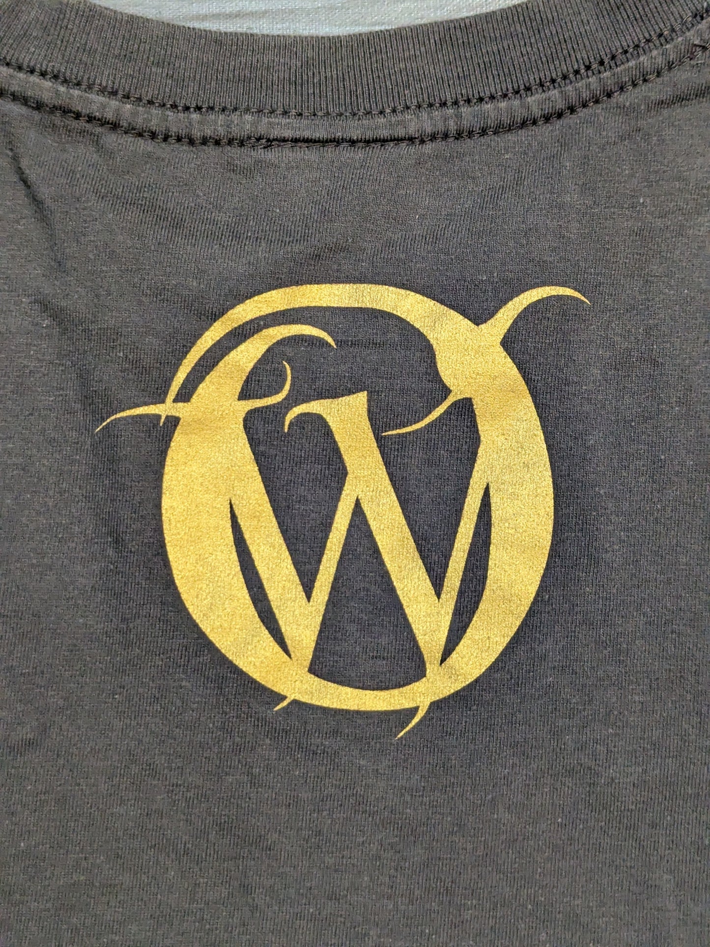 Will Ospreay "WO" T-shirt (One-Point Logo / Charcoal Gray)