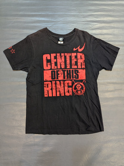 Tetsuya Naito "CENTER OF THIS RING" T-shirt (Black/2023)