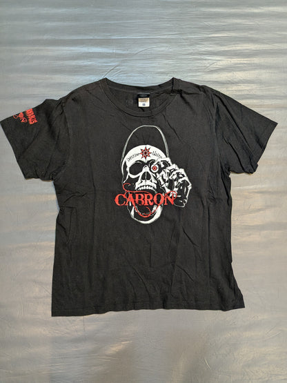 内藤哲也「CABRON スカルイラスト」Tシャツ