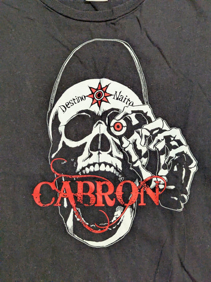 内藤哲也「CABRON スカルイラスト」Tシャツ
