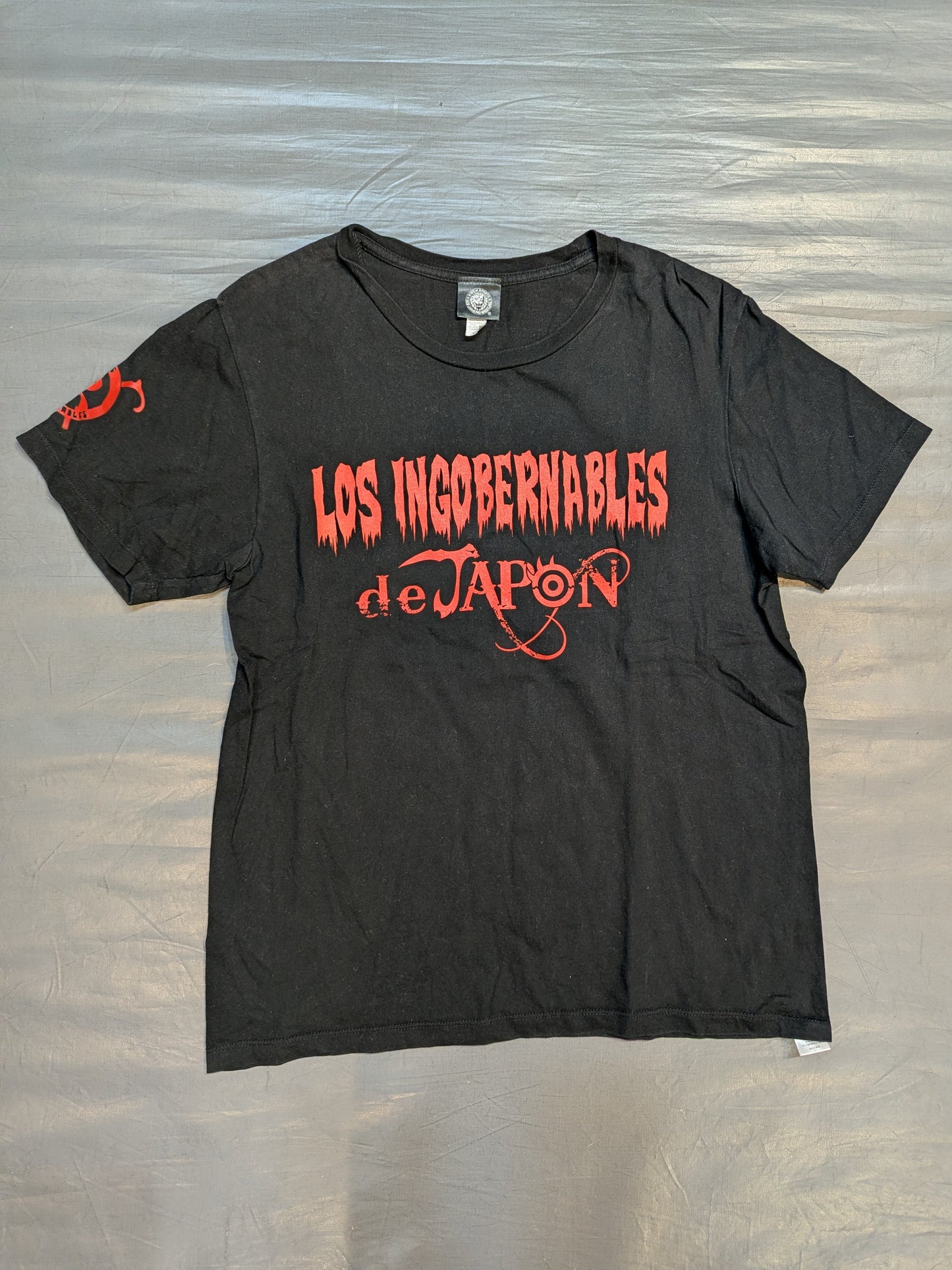 L・I・J Tシャツ(ブラック×レッド）