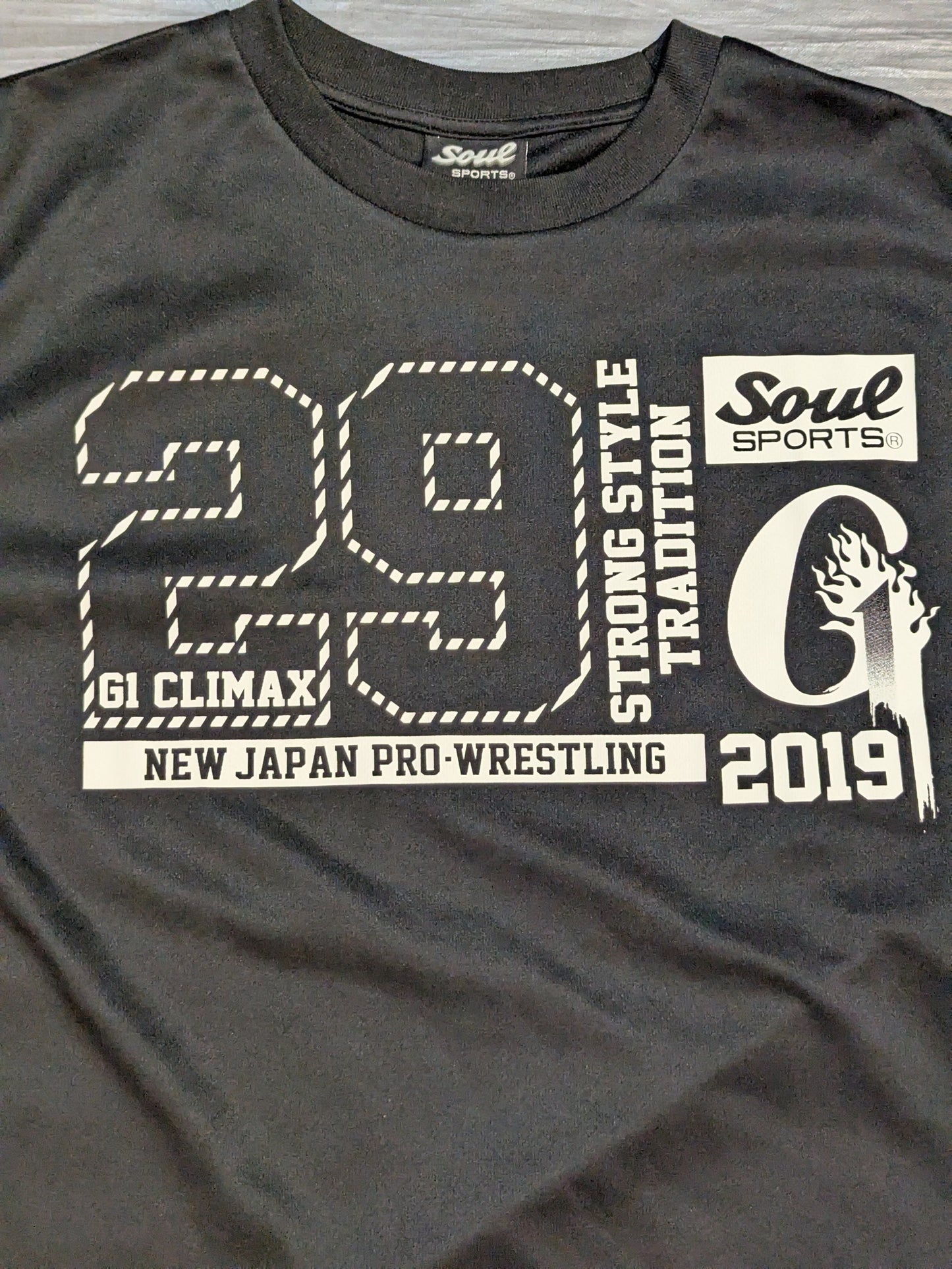 G1 CLIMAX 29 Tournament Commemorative SOUL SPORT Dry T-Shirt