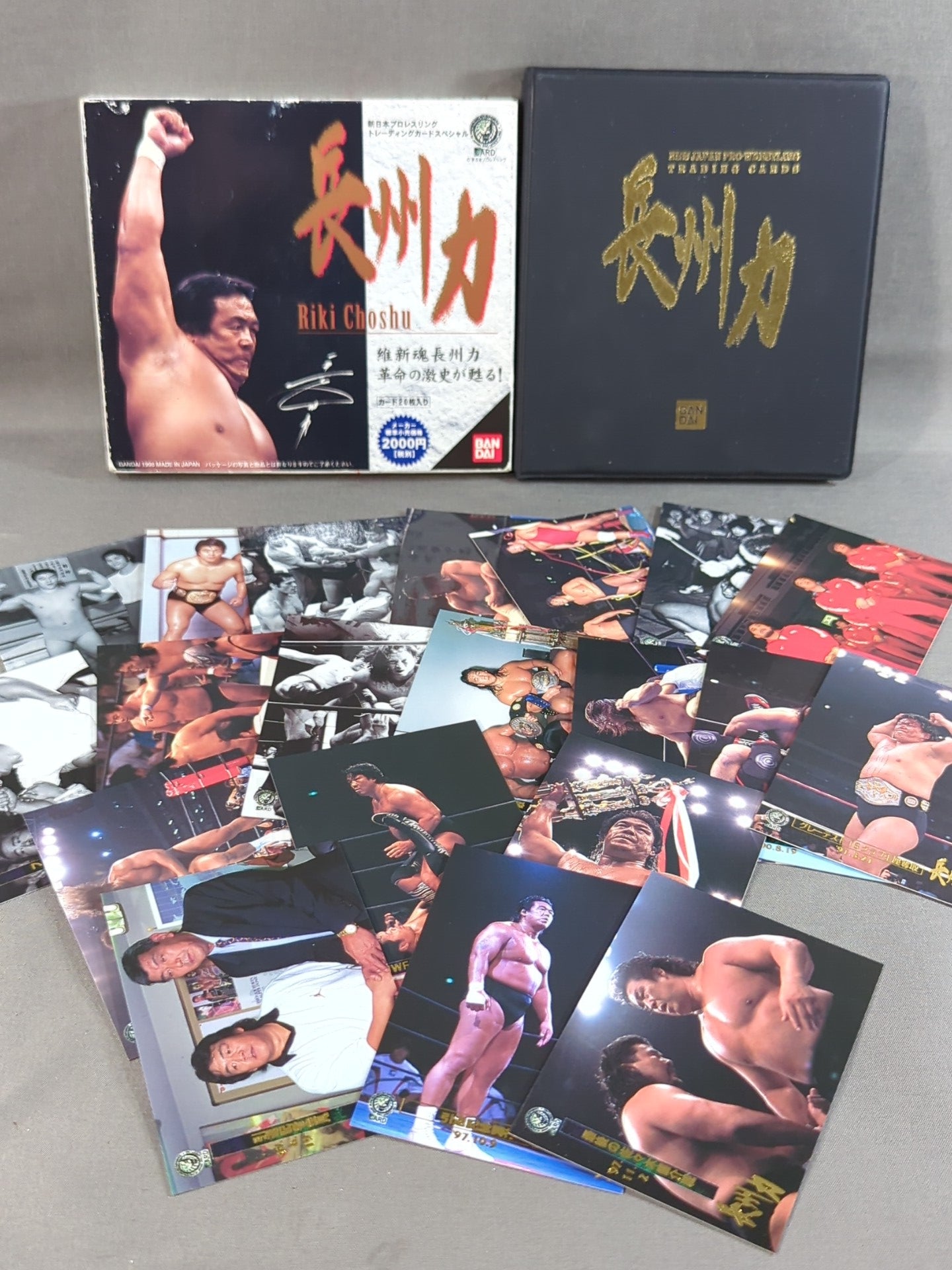1998 Bandai Riki Choshu  NJP Trading Card Special