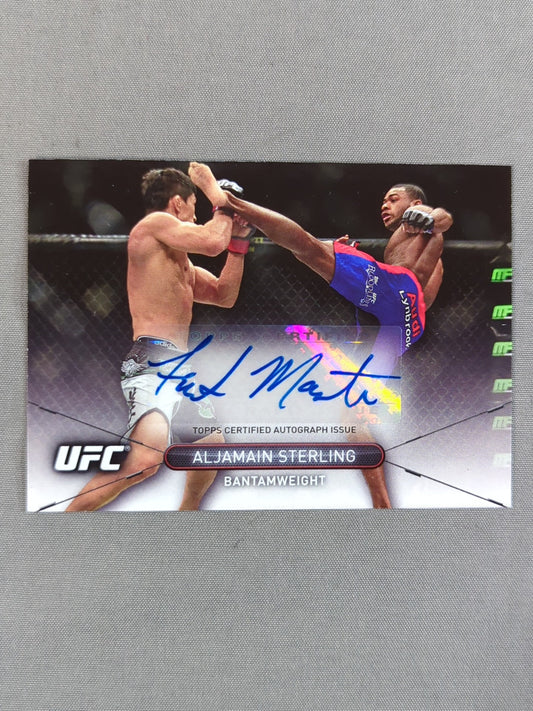 2016 TOPPS アルジャメイン・スターリング 公式サインカード