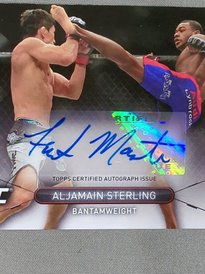 2016 TOPPS アルジャメイン・スターリング 公式サインカード