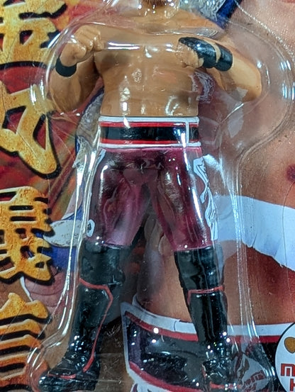 Yoshinobu Kanemaru  (purple tights)