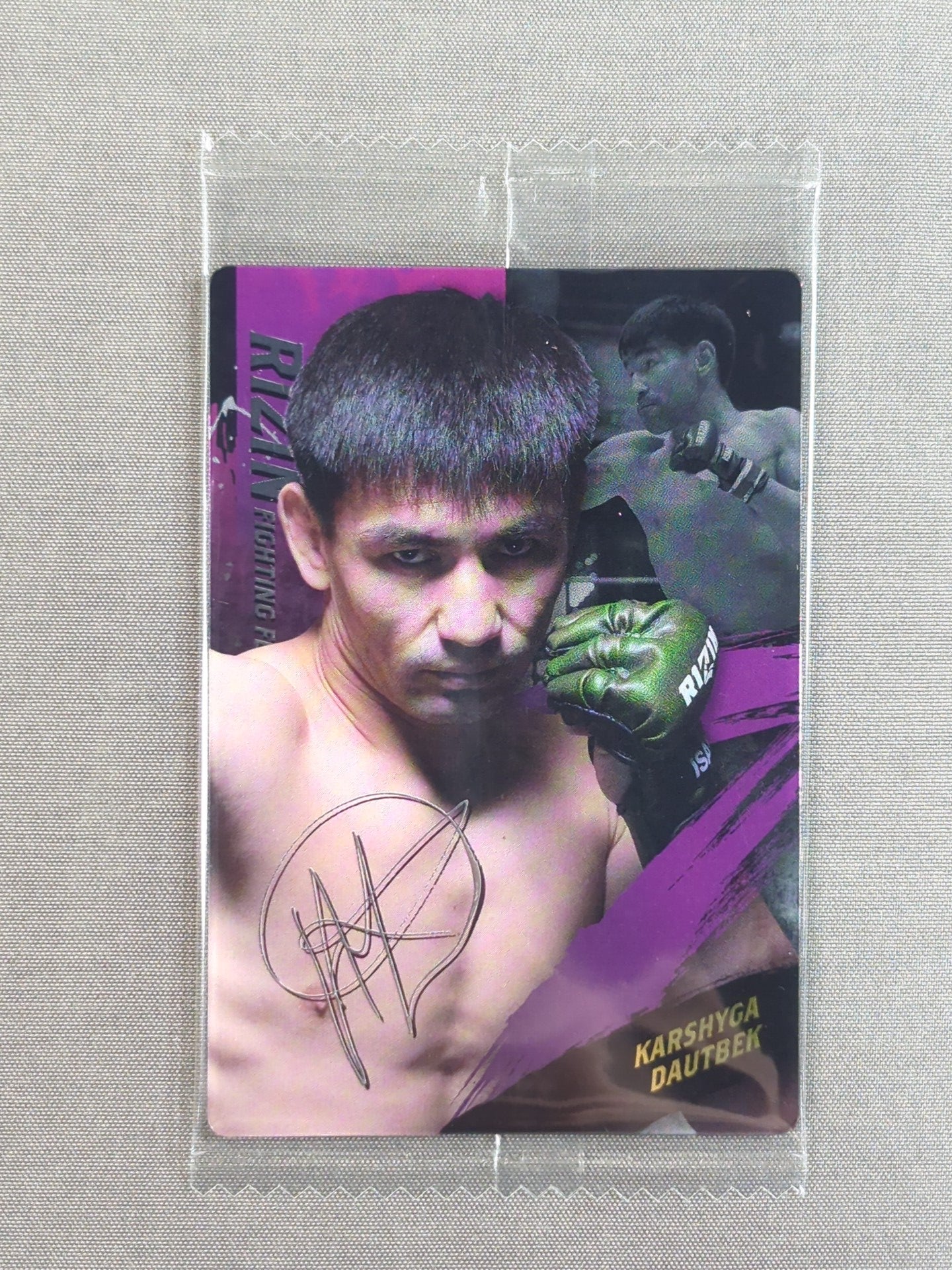 RIZIN ウエハースカード 2025 カルシャガ・ダウトベック