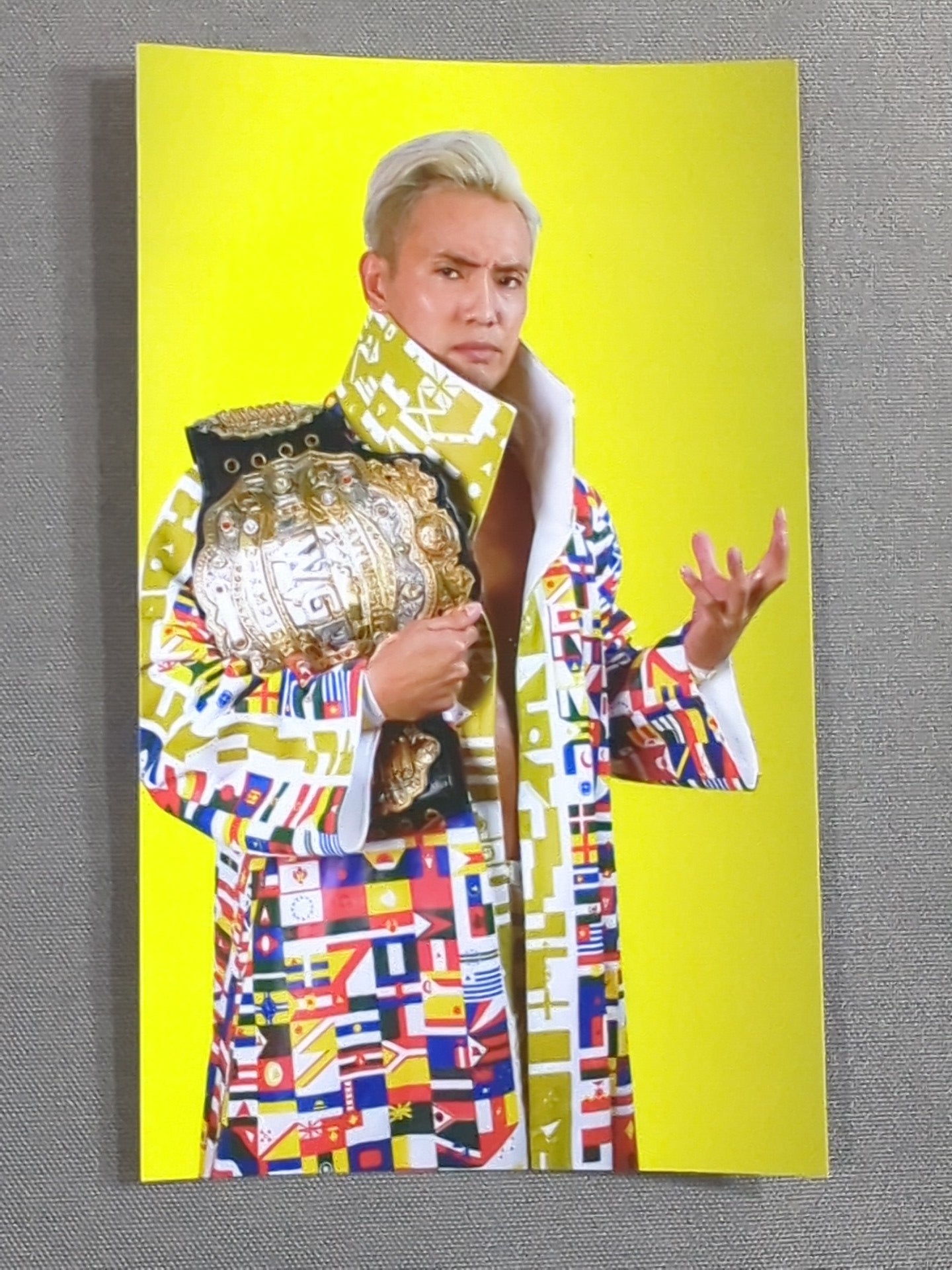 オカダ・カズチカ 名刺型カード(非売品)