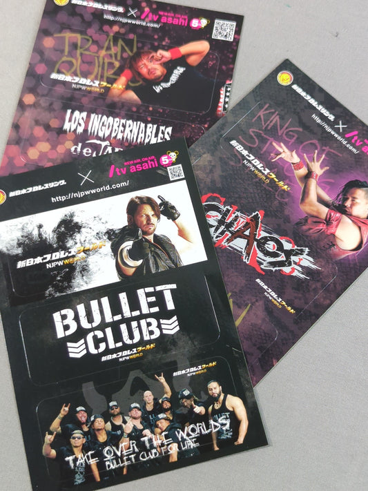 新日本プロレスワールド ステッカーセット