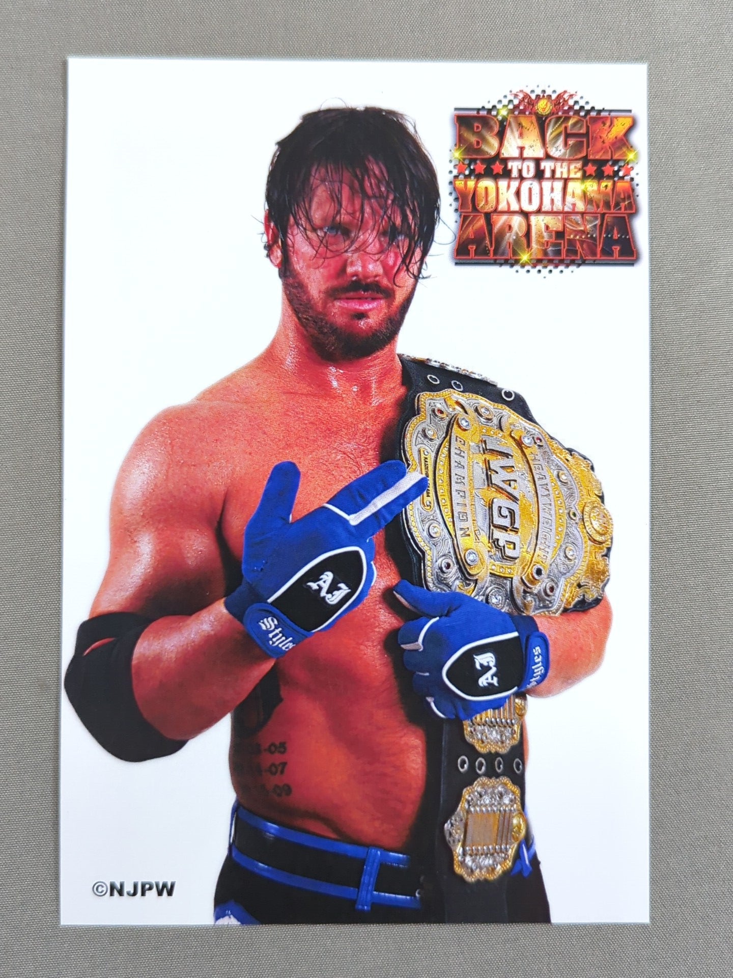 AJスタイルズ ポストカード