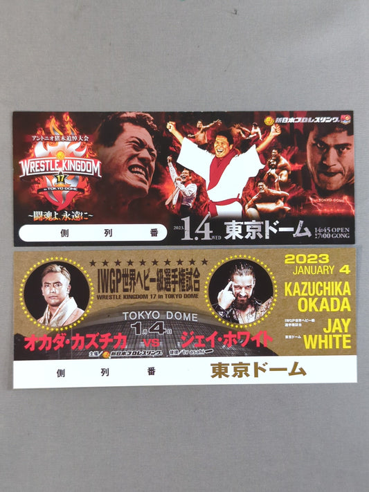 ★非売品★ 新日本プロレス 1.4 アントニオ猪木追悼大会 記念チケット