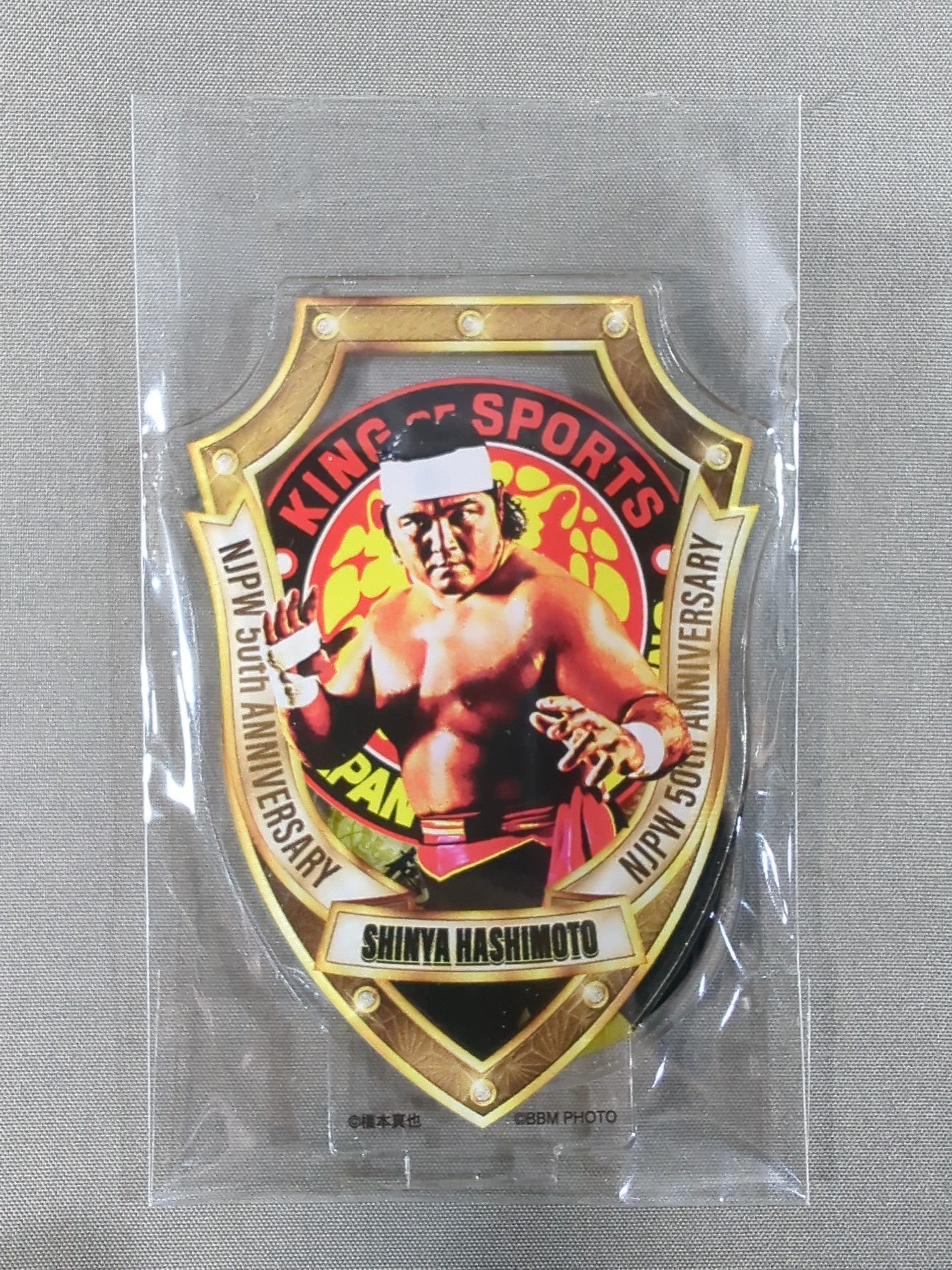 50th Anniversary Merchandise Shinya Hashimoto  Acrylic Stand