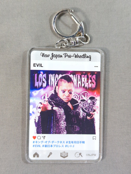 ★新日本プロレスくじ 2020★ EVIL アクリルキーホルダー