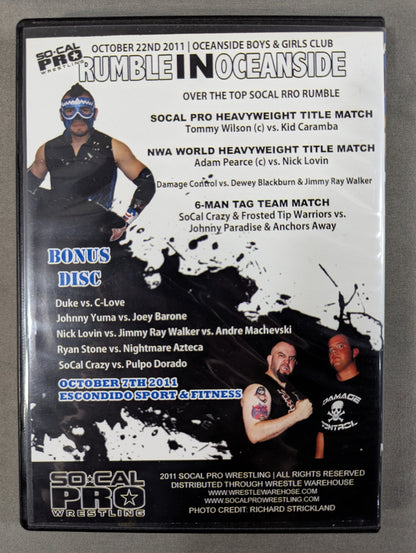 SO★CAL PRO WRESTLING RUMBLE IN OCEANSIDE 2011