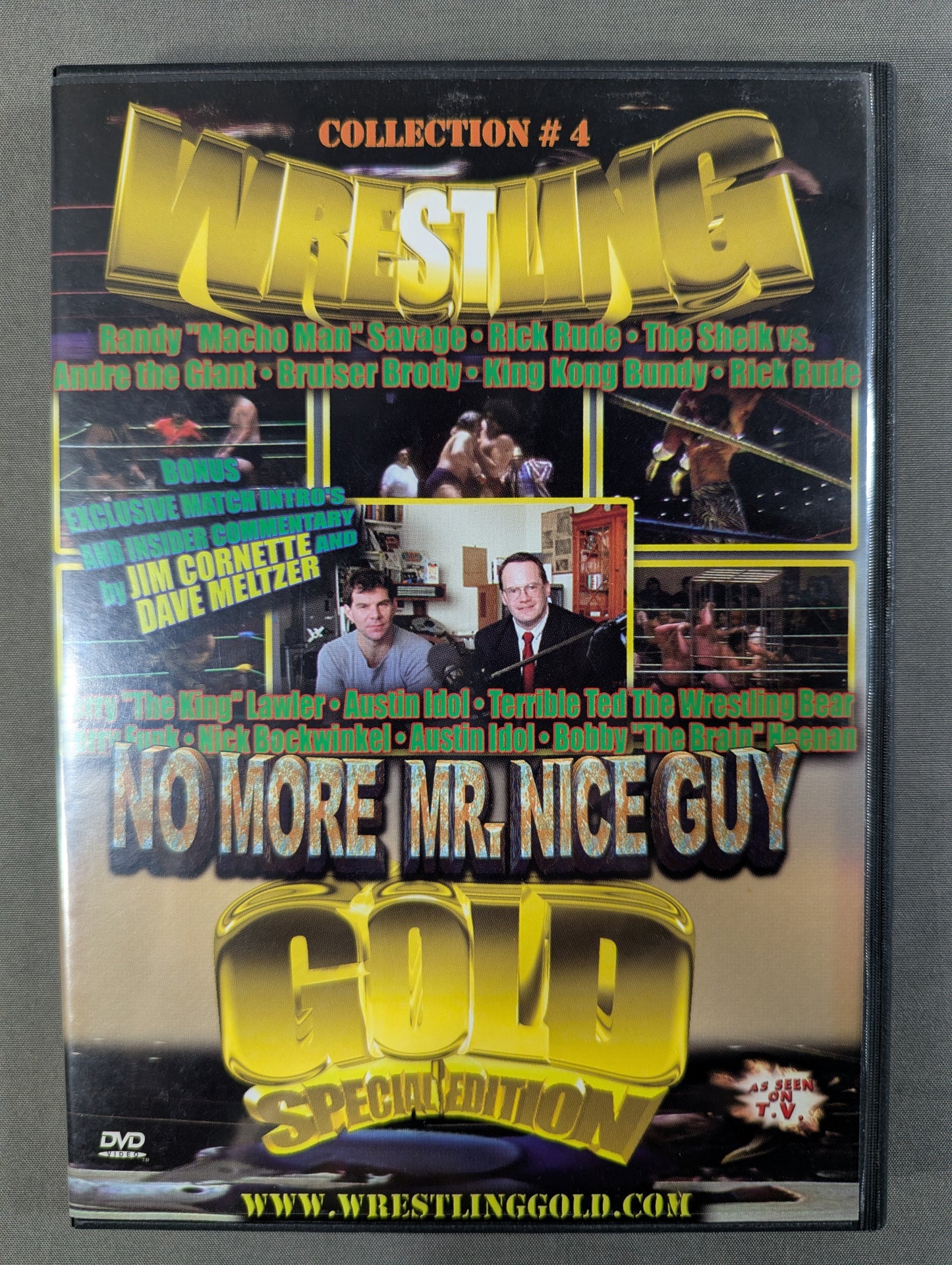 Wrestling GOLD COLLECTION #4 ★NO MORE MR. NICE GUY★