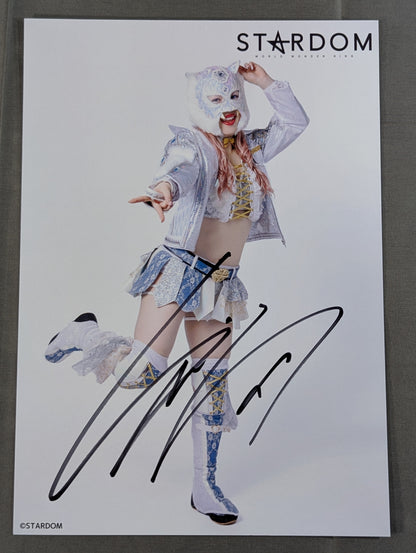 STARLIGHT KID  hand signed autograph  Starda Mu Pro-Photo (G-8)