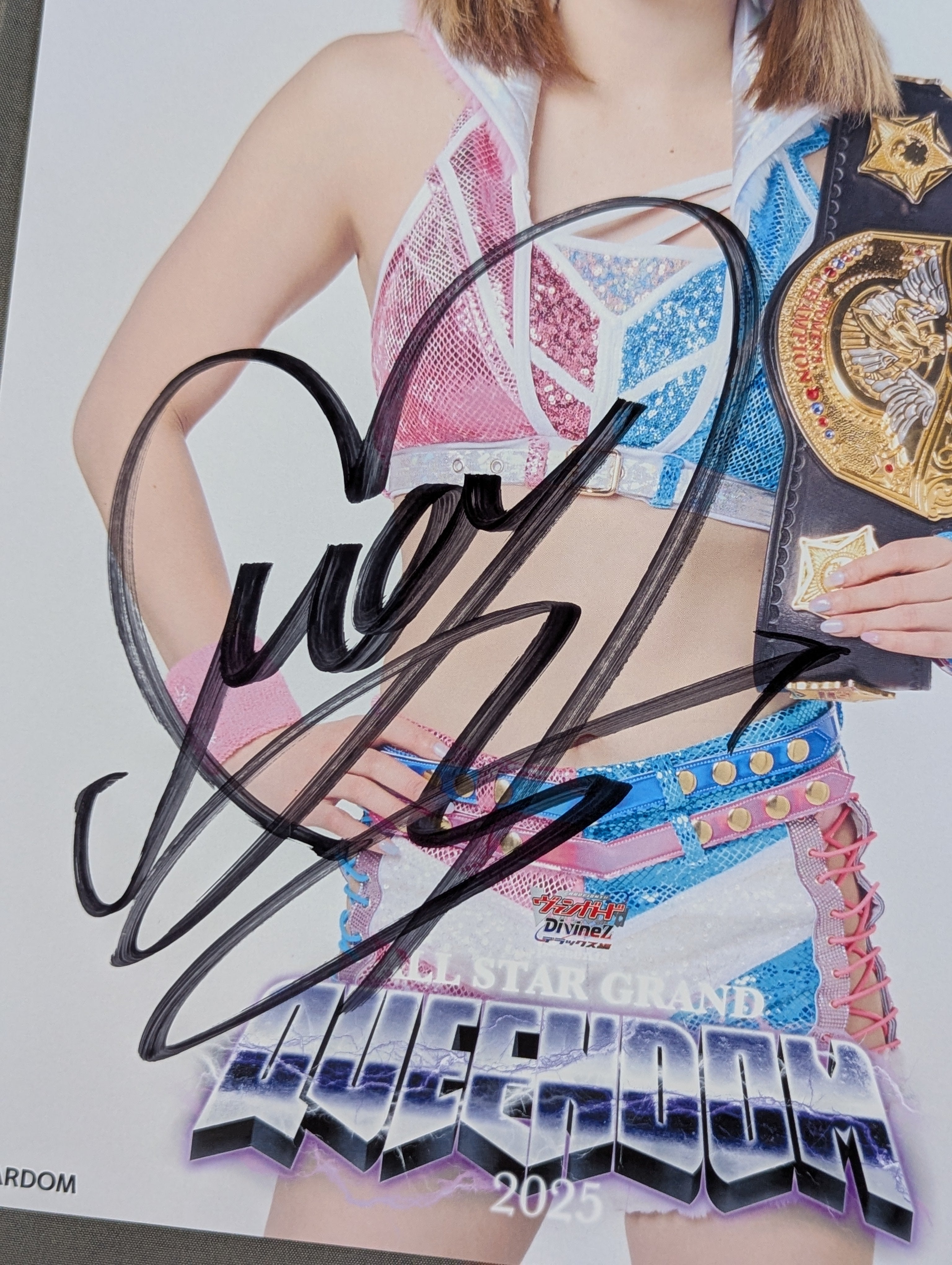 ☆IWGP☆ 岩谷麻優 直筆サイン入り スターダムポートレート(A-5) – 闘道館